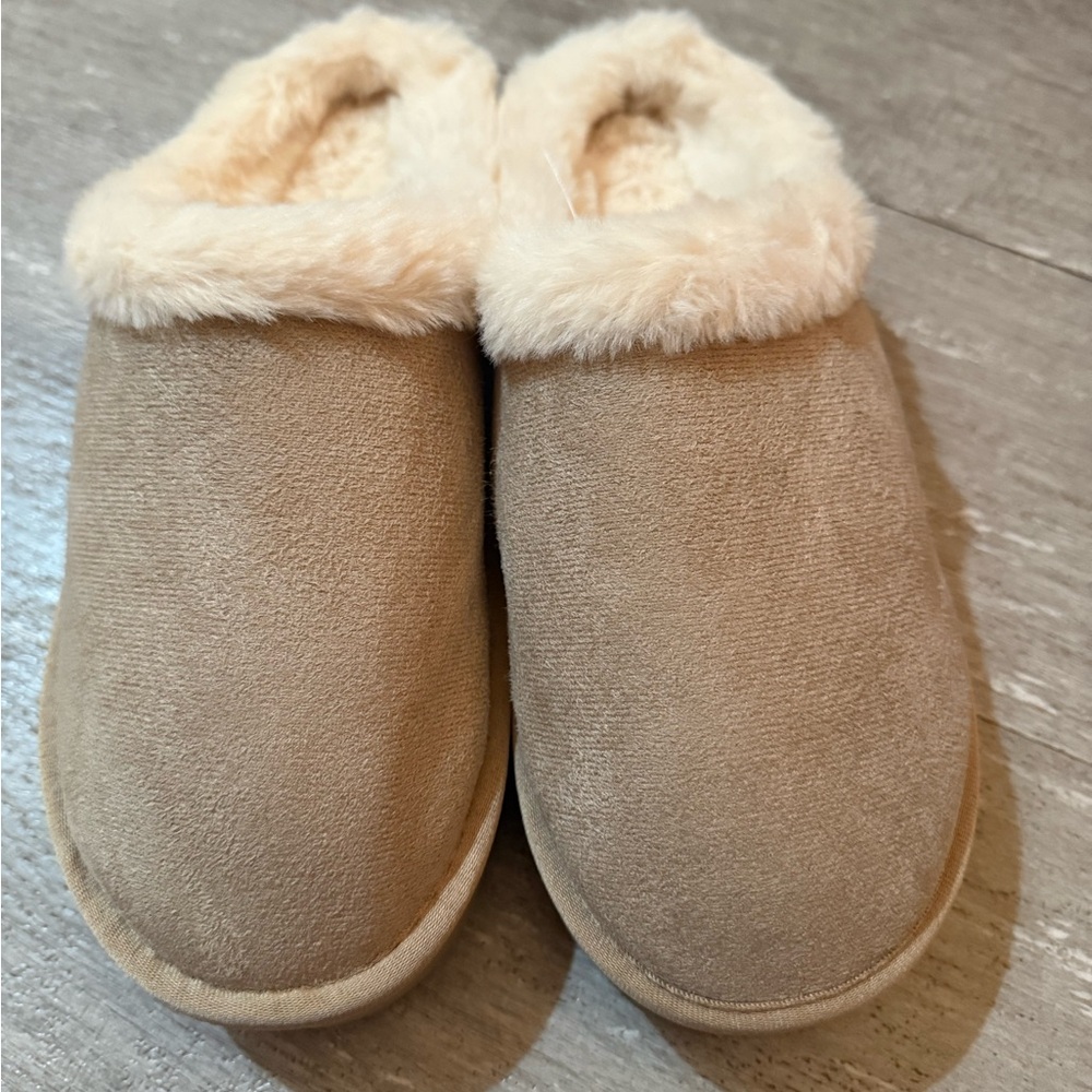 Fuzzy slippers